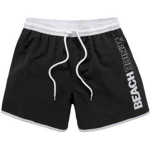 Venice Beach Zwemshort Bo met logoprint op de pijp