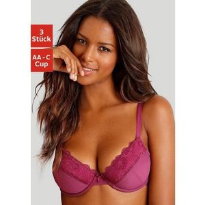 Petite fleur Push-up-bh PETITE FLEUR push-up-bh met beugel in aantrekkelijke multipack, lingerie (3-delig, Set van 3)