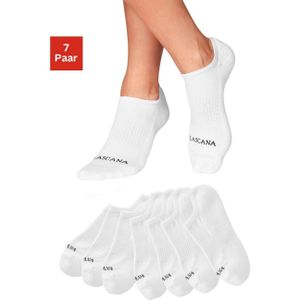 active by Lascana Sneakersokken met voetfrotté (set, 7 paar)