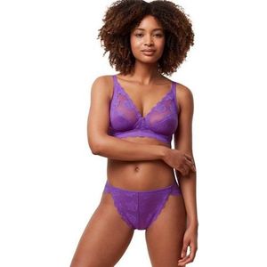 Triumph Bh zonder beugels Amourette 300 Summer N Cup B-F, gemaakt van rekbaar, elastisch gebloemd kant, zonder beugels