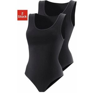 Vivance Shirtbody elastische katoenkwaliteit (Set van 2)