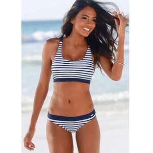 Venice Beach Bustierbikinitop Summer met gekruiste bandjes