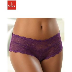 Vivance Hipster Premium Dessous in aantrekkelijke set van 2 van chique kant (2 stuks)