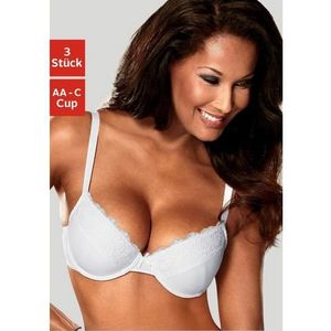 Petite fleur Push-up-bh PETITE FLEUR push-up-bh met beugel in aantrekkelijke multipack, lingerie (3-delig, Set van 3)