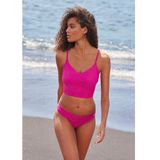 Sunseeker Crop-bikinitop Loretta met structuurpatroon