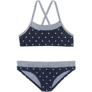 s.Oliver RED LABEL Beachwear Bustierbikini Audrey Kids in stippen-strepenmix