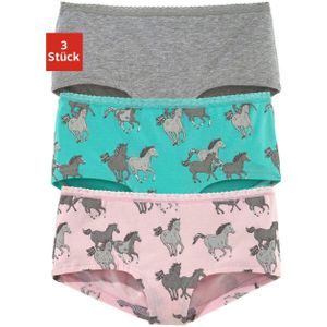 Petite fleur Hipster met paardenprint (set, 3 stuks)