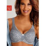Nuance Minimizer-bh met beugels en licht transparant tule in de bovenste cup