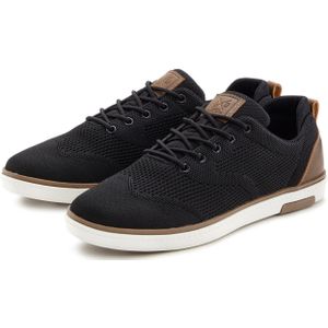 John Devin Sneakers met mesh-look, vrijetijdsschoen, lage schoen unisex vegan