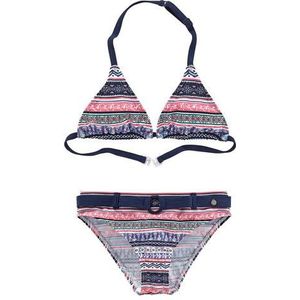 s.Oliver RED LABEL Beachwear Triangelbikini Barcelona Kids in pittige streep-look