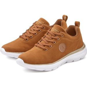 Lascana Sneakers onderhoudsvriendelijk, ultralicht, veterschoenen, vrijetijdsschoenen, vegan