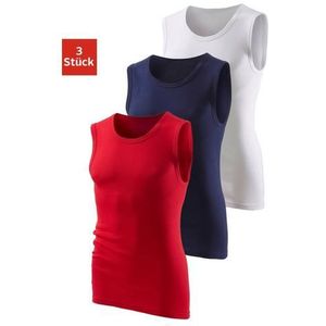 H.I.S Muscle-shirt zonder zijnaden optimale pasvorm (3-delig)