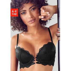 Lascana Push-up-bh Eleonora met decoratieve rijgsluiting voor, sexy dessous