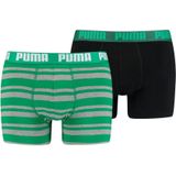 PUMA Boxershort met contrastkleurig opschrift (2 stuks, Set van 2)