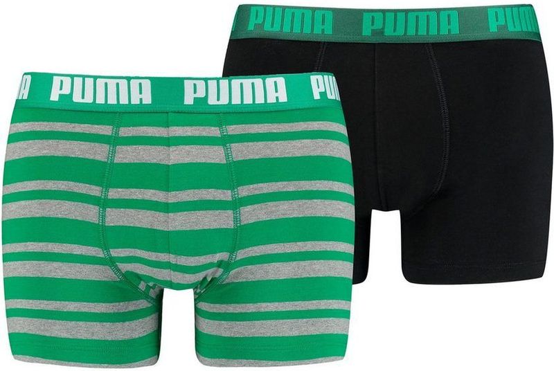 PUMA Boxershort met contrastkleurig opschrift (2 stuks, Set van 2)