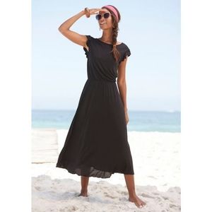 Beachtime Midi-jurk van viscose-jersey