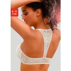 Lascana Bh met steuncups Premium Dessous met prachtige kanten achterkant en  voorsluiting, ondergoed