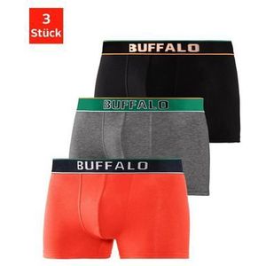 Buffalo Boxershort Weefband in collegedesign (set, 3 stuks)