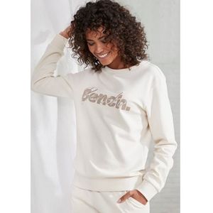 Bench. Loungewear Sweatshirt met logo-print en borduurwerk, loungepak