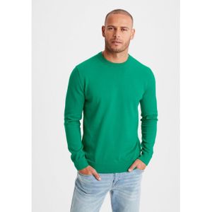 H.I.S Gebreide trui Regular fit, lange mouwen, pullover van fijn breiwerk, katoenmix