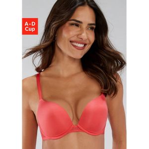 s.Oliver RED LABEL Beachwear Push-up-bh Louise met naadloos voorgevormde cups