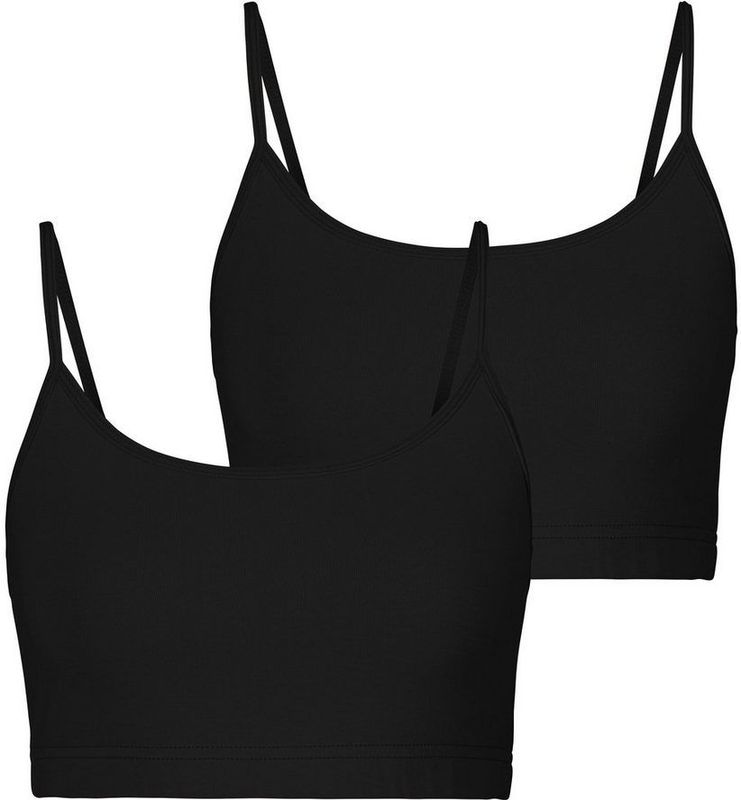 Lascana Bustier - Elastisch Katoen - Set van 2