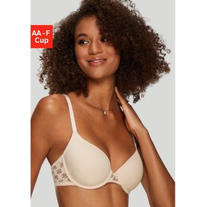 Lascana Bh - Poeder - Microtouch - Licht Gewatteerd - Met Beugel