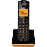 Alcatel S280 Dect Senioren Huistelefoon Zwart/Oranje