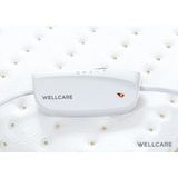 Wellcare 120211 1P elektrsiche onderdeken eco fleece met timer en 4D DWF technologie