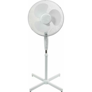 Cresta Care CFS610WS Staande ventilator met infrarood afstandsbediening en 4 uur timer | Hoogte instelbaar | Wit