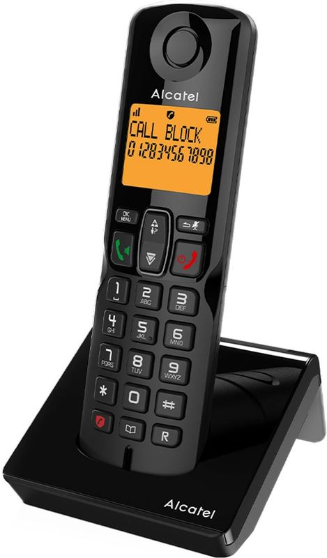 Alcatel S280 Dect Senioren Huistelefoon Zwart