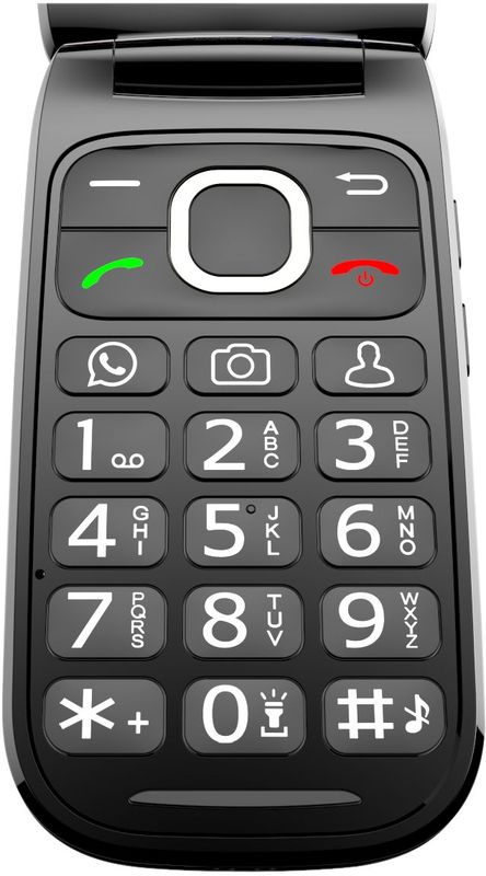 Beafon SL880touch 4G Simlock vrije Senioren mobiele telefoon | Eenvoudig Nederlandstalig menu | Whatsapp | Touchscreen 2,8”- 7,11 cm | SOS Knop | 2 displays