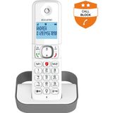 Alcatel F860 Duo Dect Telefoontoestel voor de vaste lijn wit