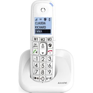 Alcatel XL785 trio dect telefoon met antwoordapparaat voor de vaste lijn met verlicht display en grote toetsen