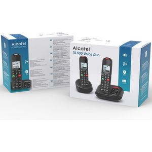 Alcatel - DECT XL685 Duo - Draadloze Vaste Telefoon - Wit