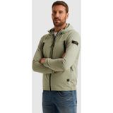 PME Legend Heren vest groen (Maat: S) - Halslijn: Capuchon,