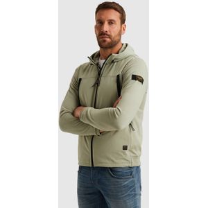 PME Legend Heren vest groen (Maat: S) - Halslijn: Capuchon,