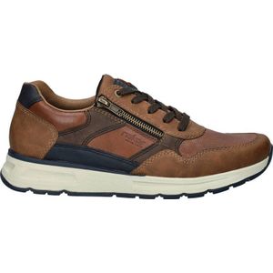 Rieker leren sneakers cognac