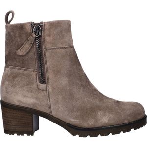 Gabor Comfort suède enkellaarzen taupe