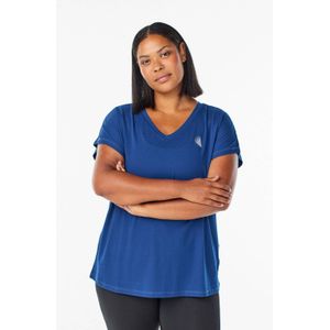 ACTIVE By Zizzi Plus Size sport T-shirt donkerblauw