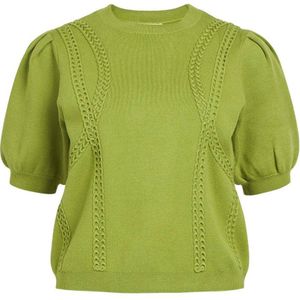 OBJECT sweater OBJULLA groen