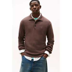 Tommy Jeans Trui 'ESSENTIAL'  bruin