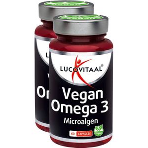 Lucovitaal duopack Omega 3 Microalgen
