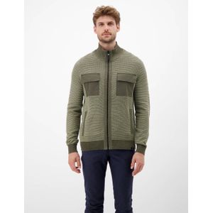 LERROS - Gebreid Vest - Groen - Knitwear