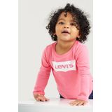 Levi's Kids longsleeve Logo met logo fuchsia