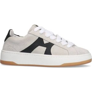 Manfield suède sneakers grijs