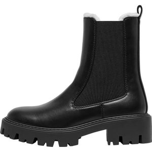 ONLY gevoerde chelsea boots zwart