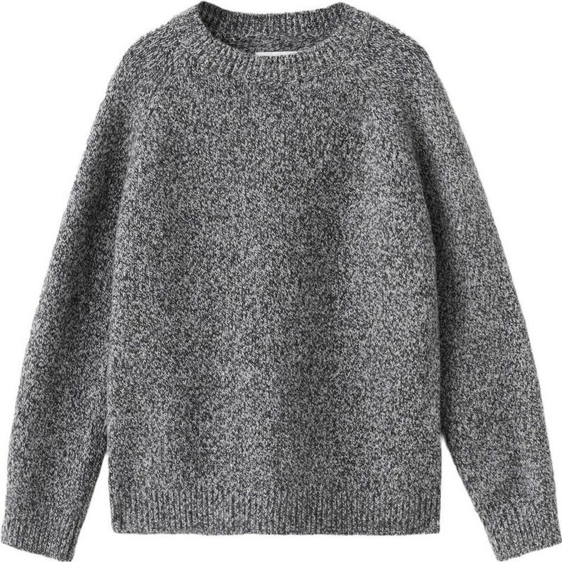 Mango Kids - Gebreide Trui - Zacht - Ronde Hals - Lange Mouwen