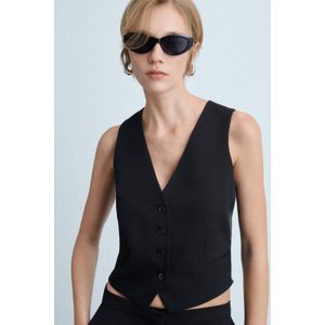Mango gilet zwart