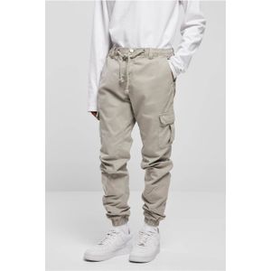 Urban Classics tapered fit cargo broek wolfgrey